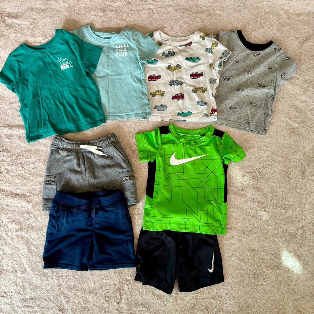 24mo tees & shorts bundle